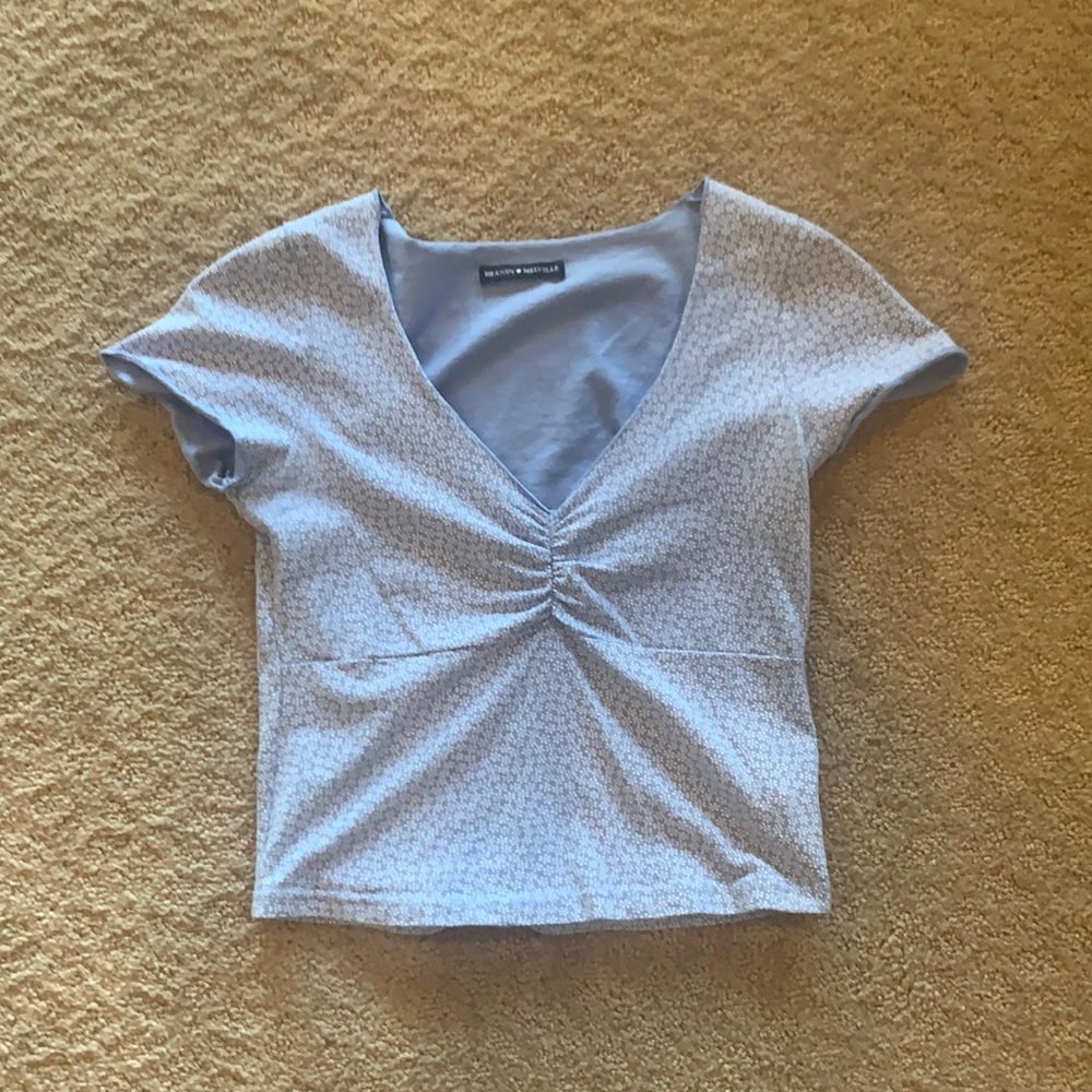 brandy melville crop tee